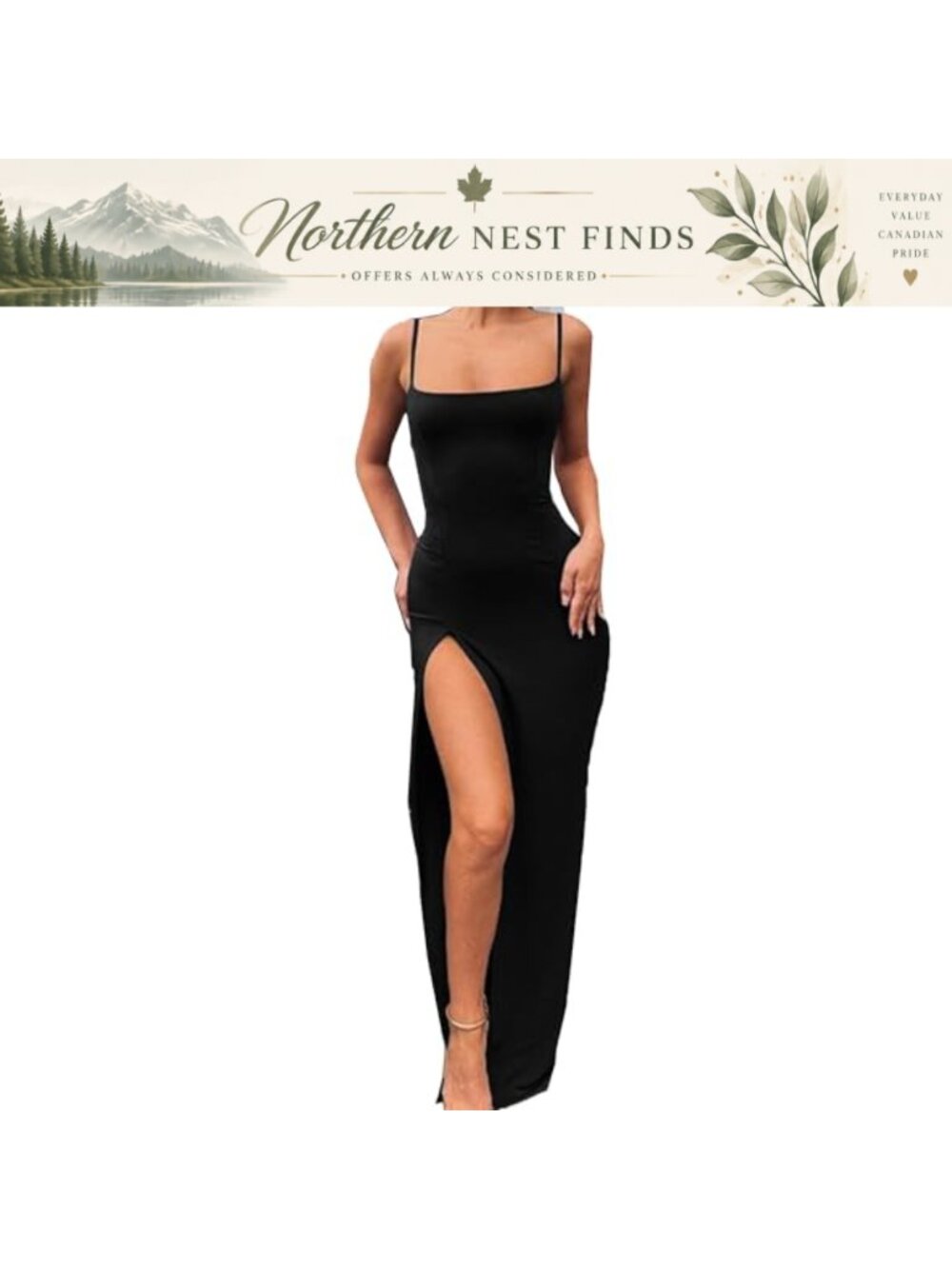 Maxi Bodycon Slip Dress Sleeveless Fitted Long Party Club Dress